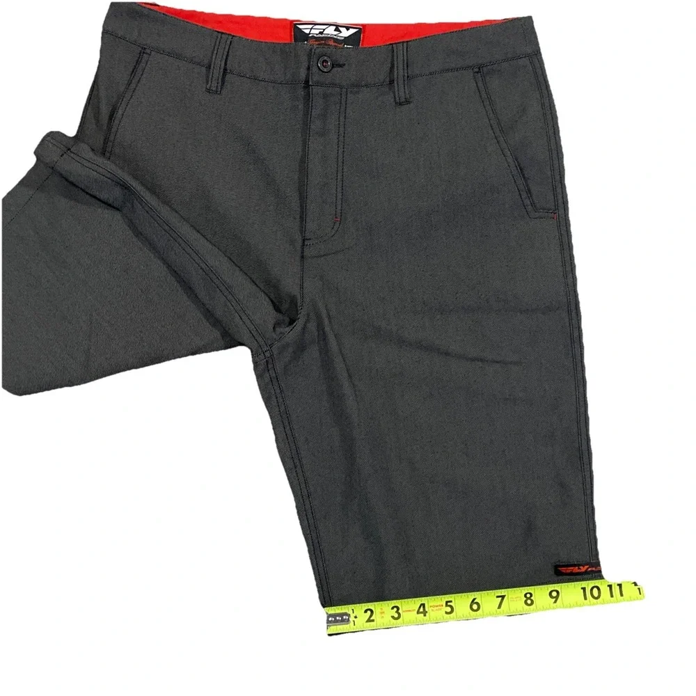 Men's Fly‎ Racing Genuine Apparel Charcoal Gray 32x11 Shorts
